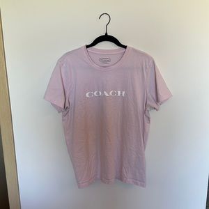 Coach Essential Tee, women’s XL, light pink
